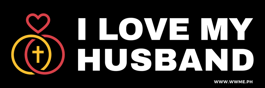 I Love My Husband | Bumper Sticker